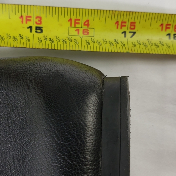 Isola Black Leather Boots - Picture 6 of 8